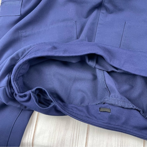 Jaanuu Scrub Pants Women’s XL Petite Pocket Cargo Yoga Waist Interior Drawstring - Picture 9 of 13